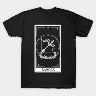 Ranger Tarot Card D&D Nat 20 Dungeons & Dragons T-Shirt